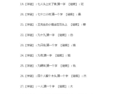 一年级字谜语大全及答案,趣味解谜，快乐识字