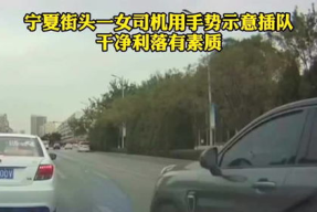 小姐姐并线,展现高超驾驶技巧